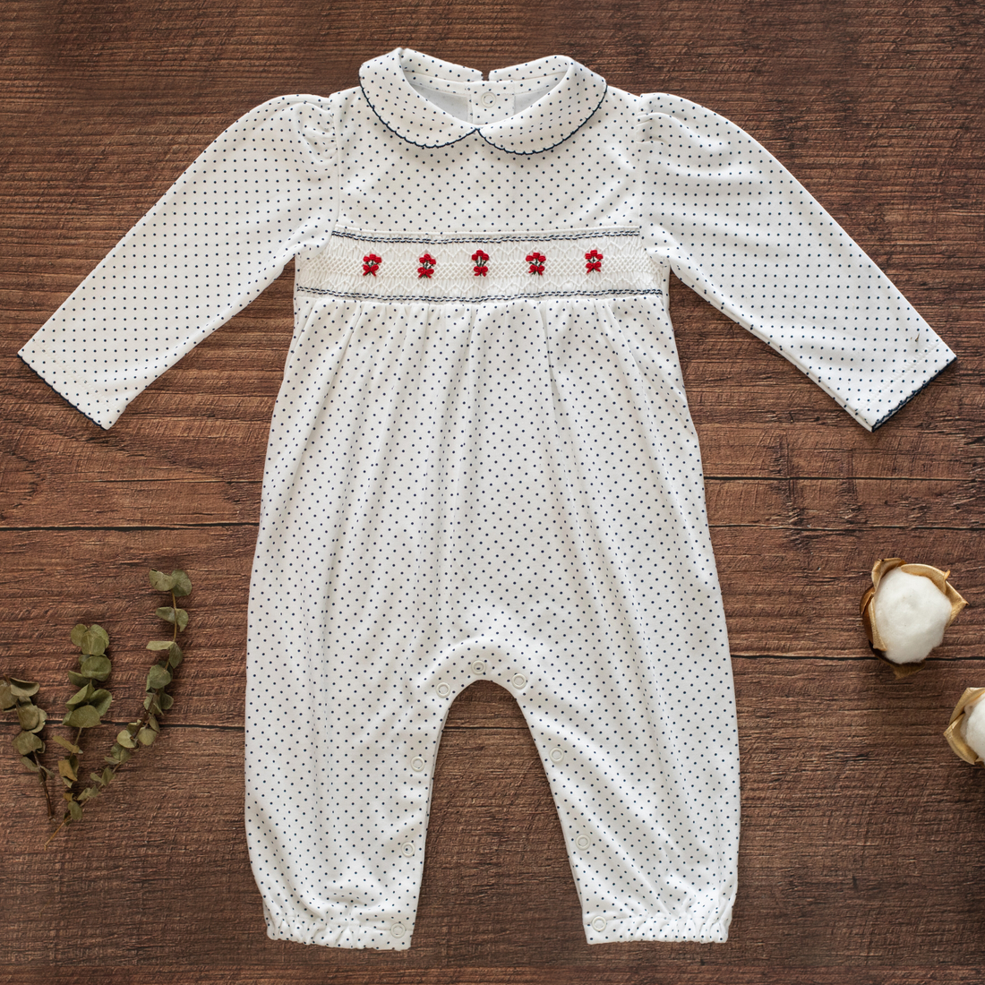 Lolita Smocked Jumpsuit